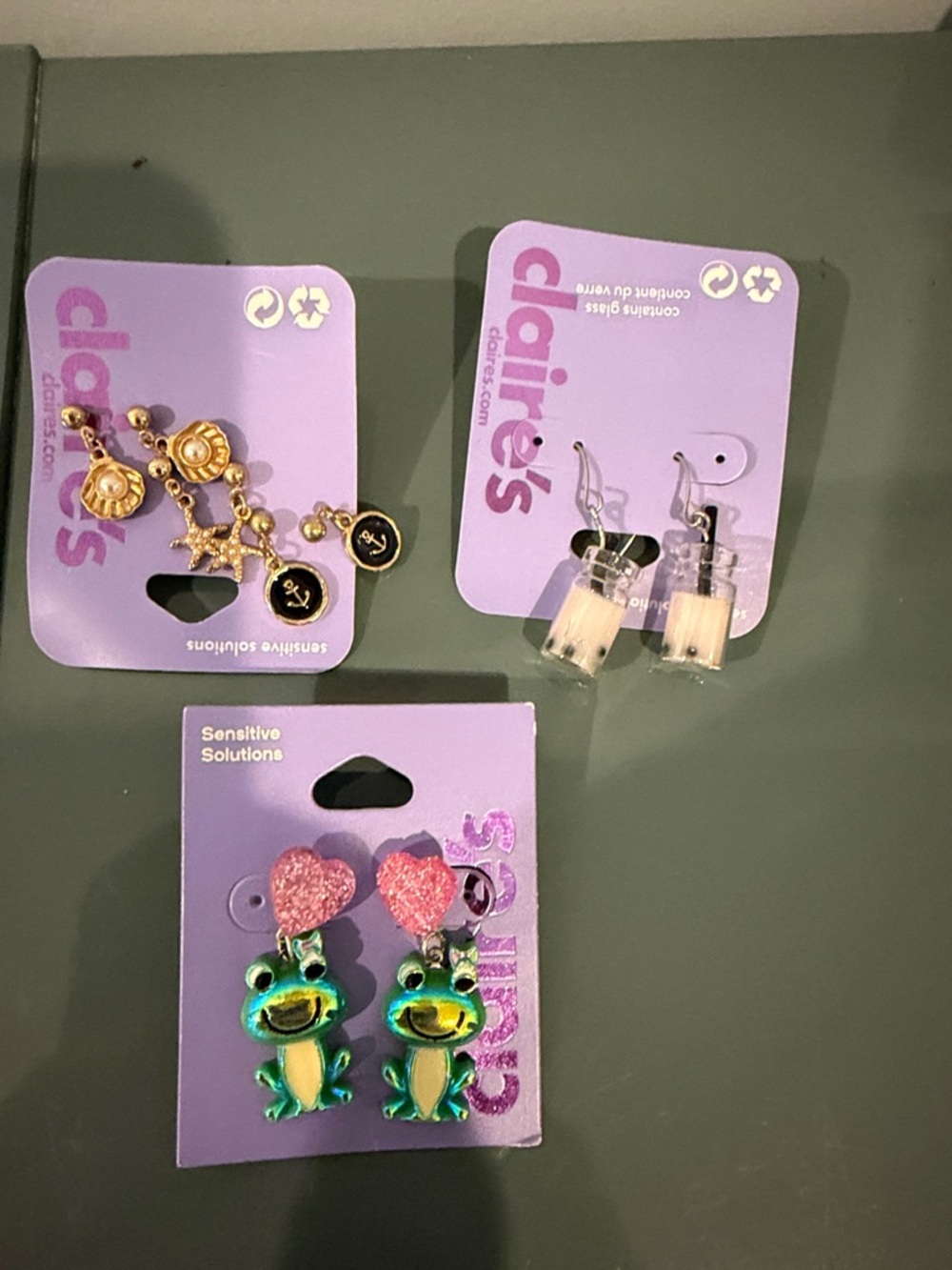 Claire's Kids SUMMER FUN Earrings Set